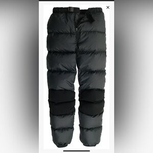 Women's Black Puffer snow pants size S